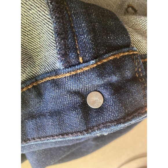 Levis Demi Curve 12M Classic Bootcut Womens 34x32 Dark Denim Blue Jeans - Picture 7 of 10